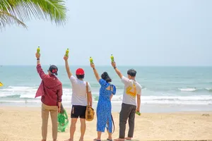 Giới trẻ đua nhau ‘đi trốn’ giải nhiệt cuộc sống trước hè