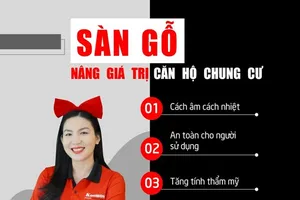 Xu hướng sử dụng sàn gỗ làm tăng giá trị căn hộ chung cư