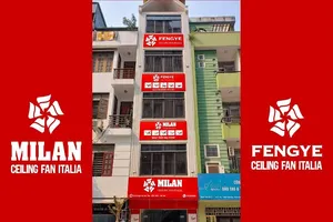 Quạt trần Italia - với hệ thống showroom và đại lý rộng khắp từ Bắc tới Nam