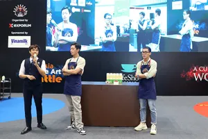 Vinamilk khẳng định vị thế pha chế tại đấu trường quốc tế Asia Latte Art Battle