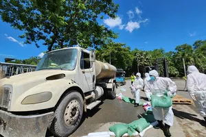 VWS diễn tập ứng phó khi gặp sự cố hóa chất, tràn dầu