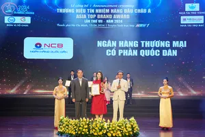 Ngân hàng số NCB iziMobile lọt top 10 sản phẩm dịch vụ chất lượng Châu Á 2024