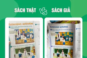 Tràn lan sách giáo khoa giả, làm sao để mua được sách thật?