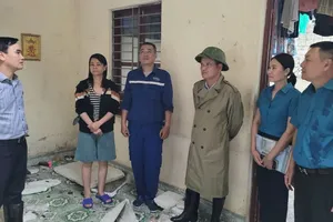 TKV chung tay chăm lo người lao động, hỗ trợ gia đình bị thiệt hại do bão số 3