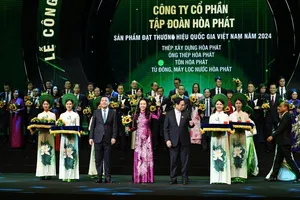 Hòa Phát được vinh danh là Thương hiệu Quốc gia lần thứ 7 liên tiếp