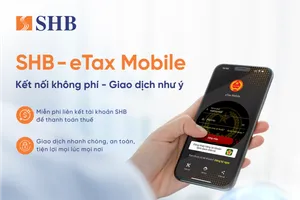 Nộp thuế trực tuyến dễ dàng qua eTax Mobile với SHB