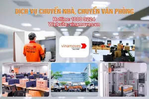 Dịch vụ vận chuyển và hoàn trả mặt bằng Vinamoves - 17 năm phục vụ khách hàng