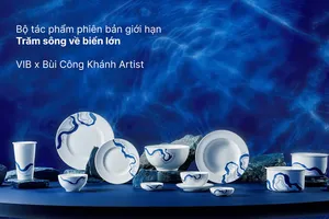 VIB kết hợp Bùi Công Khánh tặng khách hàng tiền gửi tác phẩm độc quyền ‘Trăm sông về biển lớn’