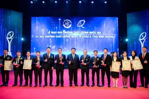 CP Việt Nam đạt nhiều giải vàng chất lượng quốc gia Việt Nam