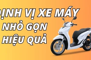 Định vị xe máy: Công nghệ nhỏ gọn, hiệu quả lớn