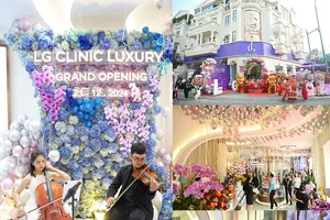 Hàng trăm khách đổ về check-in ‘Tòa lâu đài’ CityLand Gò Vấp ngày khai trương LG Clinic
