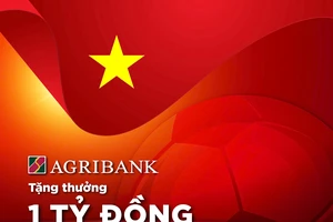 Agribank sẽ trao thưởng 1 tỷ đồng khi Đội tuyển Nam Quốc gia Việt Nam vô địch AFF Cup 2024