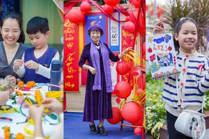 ‘Tết nụ cười’ thu hút hàng nghìn lượt khách tham quan