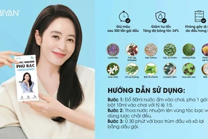 Giới doanh nhân mê mẩn nước nhuộm phủ bạc NBIYAN không gây kích ứng da đầu