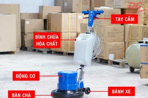Máy chà sàn đơn là gì? Công dụng, cấu tạo, giá bán