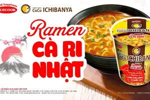 Ra mắt sản phẩm Mì ly Curry House Coco Ichibanya – Ramen cà ri Nhật