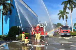 VWS diễn tập PCCC và cứu nạn, cứu hộ tại Đa Phước