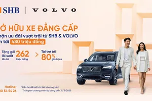 SHB cung cấp gói ưu đãi đặc quyền cho khách hàng cao cấp vay mua xe Volvo