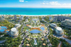 Bàn giao hoàn thiện nội thất, nhà phố biển Sông Town tháo gỡ nút thắt đô thị