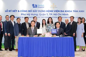 Lễ ký kết và công bố xây dựng Bệnh viện Đa khoa Tâm Anh tại Phú Mỹ Hưng