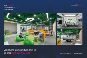 Maison Interior - Tiên phong xu hướng thiết kế văn phòng hiện đại
