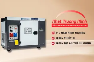 Máy phát điện Nhật Trường Minh: Đồng hành cùng mọi công trình lớn nhỏ