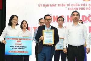 VWS ủng hộ 500 triệu đồng cho đồng bào thiệt hại do cơn bão ‘Bualoi’