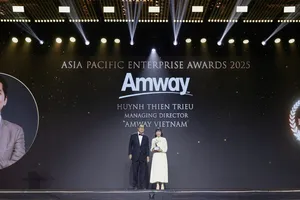 TGĐ Amway Việt Nam nhận giải thưởng Doanh nhân xuất sắc châu Á 2025