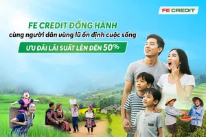FE CREDIT triển khai gói tín dụng ưu đãi, hỗ trợ người dân vùng lũ ổn định cuộc sống