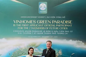 Vinhomes Green Paradise được công nhận là ứng viên đầu tiên của ‘7 kỳ quan đô thị tương lai’ thế giới