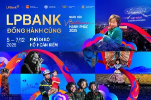 LPBank đồng hành chuỗi sự kiện Vietnam Happy Fest 2025 lan tỏa giá trị hạnh phúc