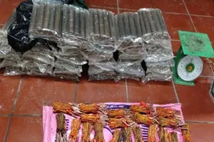 4.000 kíp nổ của công ty khai thác đá bị mất trộm