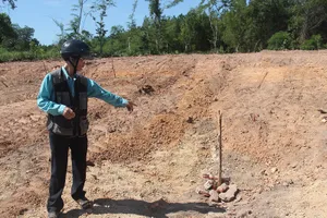 Vụ san mộ nghi vợ vua: Dấu hiệu xâm phạm mồ mả