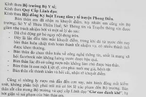 Vụ 'chê' Bộ trưởng Y tế: 'Đã xử phạt ở mức nhẹ nhất'?