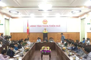 Thừa Thiên-Huế triển khai chống bão số 13