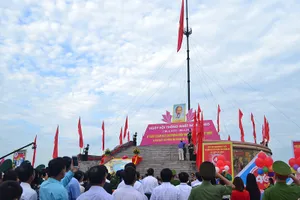 Lễ thượng cờ thống nhất non sông tại vĩ tuyến 17