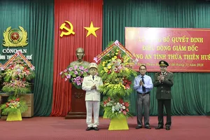 Thừa Thiên-Huế có tân giám đốc công an tỉnh