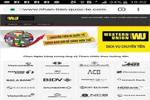  50 triệu đồng 'bốc hơi' vì chiêu lừa nhận tiền quốc tế