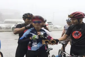 Vận động viên 73 tuổi gặp nạn trên đường đua mạo hiểm tại Huế