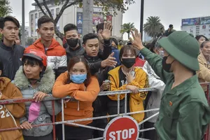 Hơn 300 tân binh ở Huế nhập ngũ