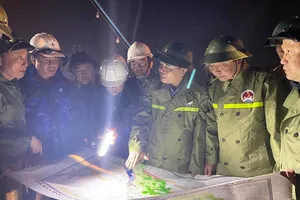 2 đoàn công tác Bộ NN&PTNT vào miền Trung chỉ đạo chống bão