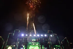 Chương trình Countdown 2021 tại Huế. Ảnh: ND