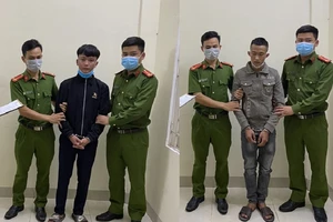 Tạm giữ 2 người đánh học sinh ngay trước cổng trường