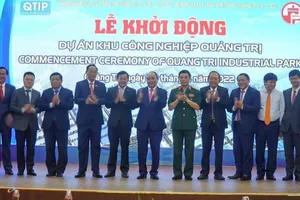 Chủ tịch nước dự Lễ khởi động Dự án khu công nghiệp ở Quảng Trị 