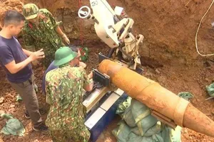 Quảng Trị: Sơ tán người dân để xử lý quả bom 227 kg