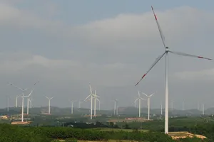 Nhiều dự án điện gió ở Quảng Trị chậm tiến độ 