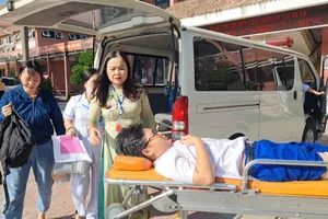 Đi thi gặp tai nạn, học sinh dự thi ở phòng riêng