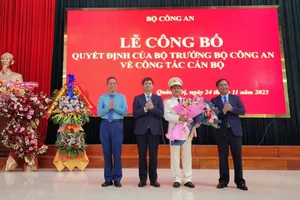 Phó Giám đốc Công an Nghệ An làm Giám đốc Công an tỉnh Quảng Trị