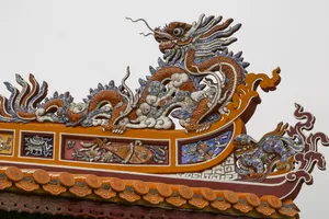 Năm Thìn, ngắm hình tượng Rồng trong kiến trúc ở Đại nội Huế