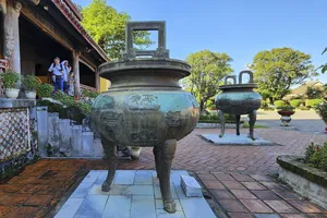 Bảo vật quốc gia Cửu đỉnh trong Hoàng cung Huế